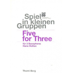 Five for Three : - Hans Hütten