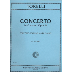 Concerto in G Major op.8 for 2 Violins - Giuseppe Torelli