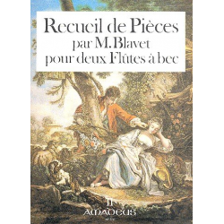 Recueil de pièces 2 - pour 2 flûtes - Michel Blavet