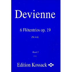 6 Trios op.19 Band 2 (Nr.4-6) : - Francois Devienne