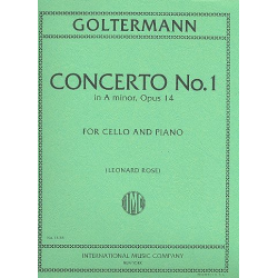 Konzert a-moll op. 14 : für Violoncello - Georg Goltermann