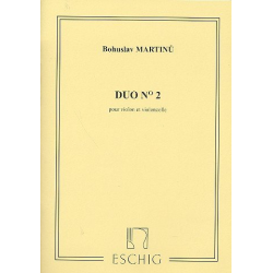 Duo no. 2 : pour violon, et violon- - Bohuslav Martinu