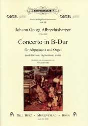 Konzert B-Dur für Altposaune und Streicher : -Johann Georg Albrechtsberger