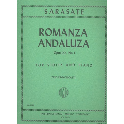 Romana andaluza op.22,1 : - Pablo de Sarasate
