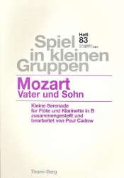 Kleine Serenade : für Flöte - Leopold Mozart