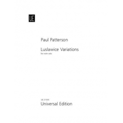 Luslawice Variations op. 50 - Paul Patterson