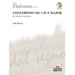 Concertino f major no.1 (+CD)  : - Jean Baptiste Breval