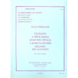 CHALLAN A. : GLISSADES/2 MAINS/REMONTE-PEN- - Annie Challan
