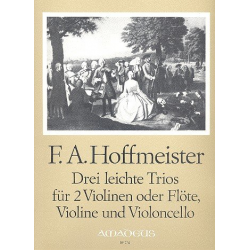 3 leichte Trios - - Franz Anton Hoffmeister