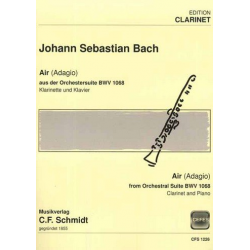 Air : für Klarinette und Klavier - Johann Sebastian Bach