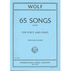 65 Songs : for low voice - Hugo Wolf