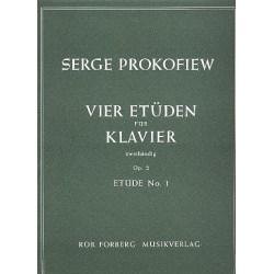 Etüde op.2,1 : für Klavier - Sergei Prokofieff
