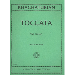 Toccata : for piano - Aram Khachaturian