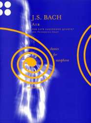 Air - für 4 Saxophone (SATB) - Johann Sebastian Bach / Arr. Friedemann Graef