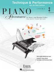 Piano Adventures Level 3 - Technique & Performance - - Nancy Faber