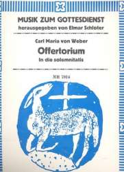 Offertorium In die solemnitatis - - Carl Maria von Weber