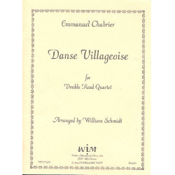 Danse villageoise : für 2 Oboen, - Alexis Emmanuel Chabrier