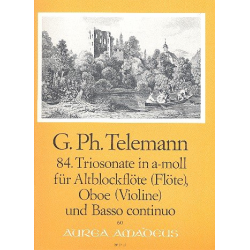 Triosonate a-Moll Nr.84 TWV42-a6 - - Georg Philipp Telemann