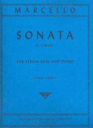 Sonata C major : for string bass - Alessandro Marcello