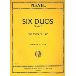 6 duos op.8 : for 2 violoncellos - Ignaz Joseph Pleyel