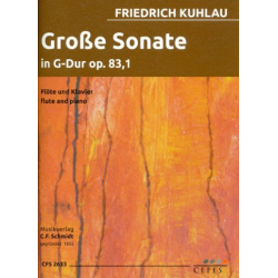 Große Sonate G-Dur op.83,1 : - Friedrich Daniel Rudolph Kuhlau