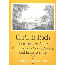 Triosonate A-Dur WQ146 - - Carl Philipp Emanuel Bach