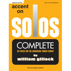 Accent on Solos - Complete - William Gillock