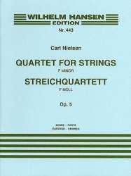 Streichquartett f-Moll op.5 - Carl Nielsen