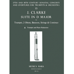 Suite D-Dur : für Trompete und Klavier - Jeremiah Clarke