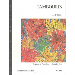Tambourin : for piano - François-Joseph Gossec