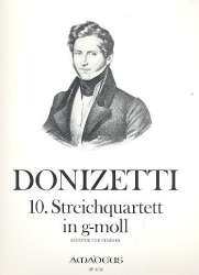 Quartett g-Moll Nr.10 - für Streichquartett -Gaetano Donizetti