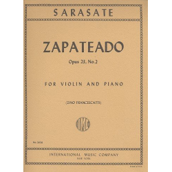 Zapateado op.23,2 : - Pablo de Sarasate