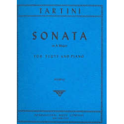 Sonata A major : for flute and piano - Giuseppe Tartini