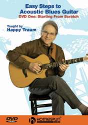 Easy Steps To Acoustic Blues Guitar - Happy Traum