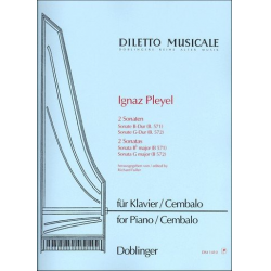2 Sonaten G-Dur B-Dur - Ignaz Joseph Pleyel