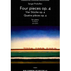 4 Pieces op.4 - - Sergei Prokofieff