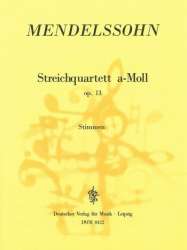 Streichquartett a-Moll op.13 - Felix Mendelssohn-Bartholdy