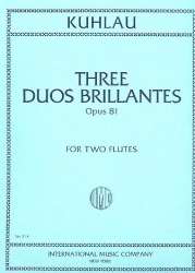 3 duos brillantes op.81 : - Friedrich Daniel Rudolph Kuhlau