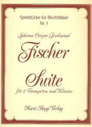 Suite : für 2 Trompeten und Klavier - Johann Caspar Ferdinand Fischer