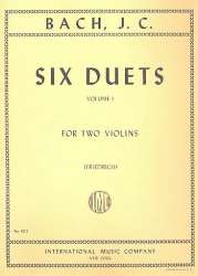 6 Duets vol.1 : for 2 violins - Johann Christian Bach