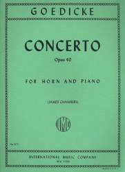 Concerto in F Major op.40 for horn and - Alexander Goedicke