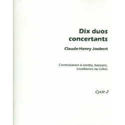10 duos concertants -Claude Henry Joubert