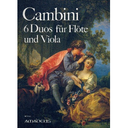 6 Duos op.4 - für Flöte und Viola - Giuseppe Maria Gioaccino Cambini