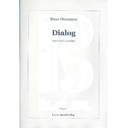 Dialog für zwei Klarinetten (1989) - Klaus Obermayer