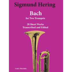 Bach for Two Trumpets -Johann Sebastian Bach / Arr.Sigmund Hering