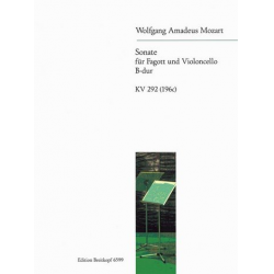 Sonate B-dur KV 292 (196c) -Wolfgang Amadeus Mozart