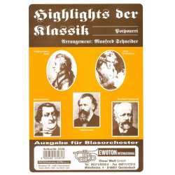 Highlights der Klassik -Diverse / Arr.Manfred Schneider