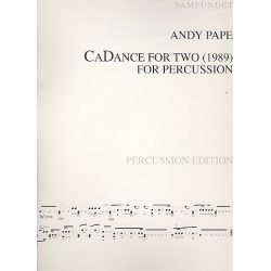 CaDance for Two (1989) -Andy Pape