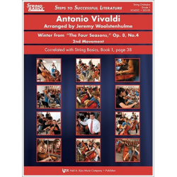 Winter from The Four Seasons, Op. 8, No. 4  2nd Movement -Antonio Vivaldi / Arr.Jeremy Woolstenhulme