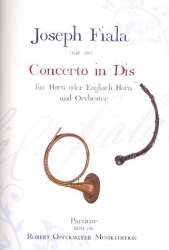 Concerto ex Dis (Es-Dur) für Horn oder Englisch Horn und Orchester (Partitur) -Joseph Fiala / Arr.Robert Ostermeyer